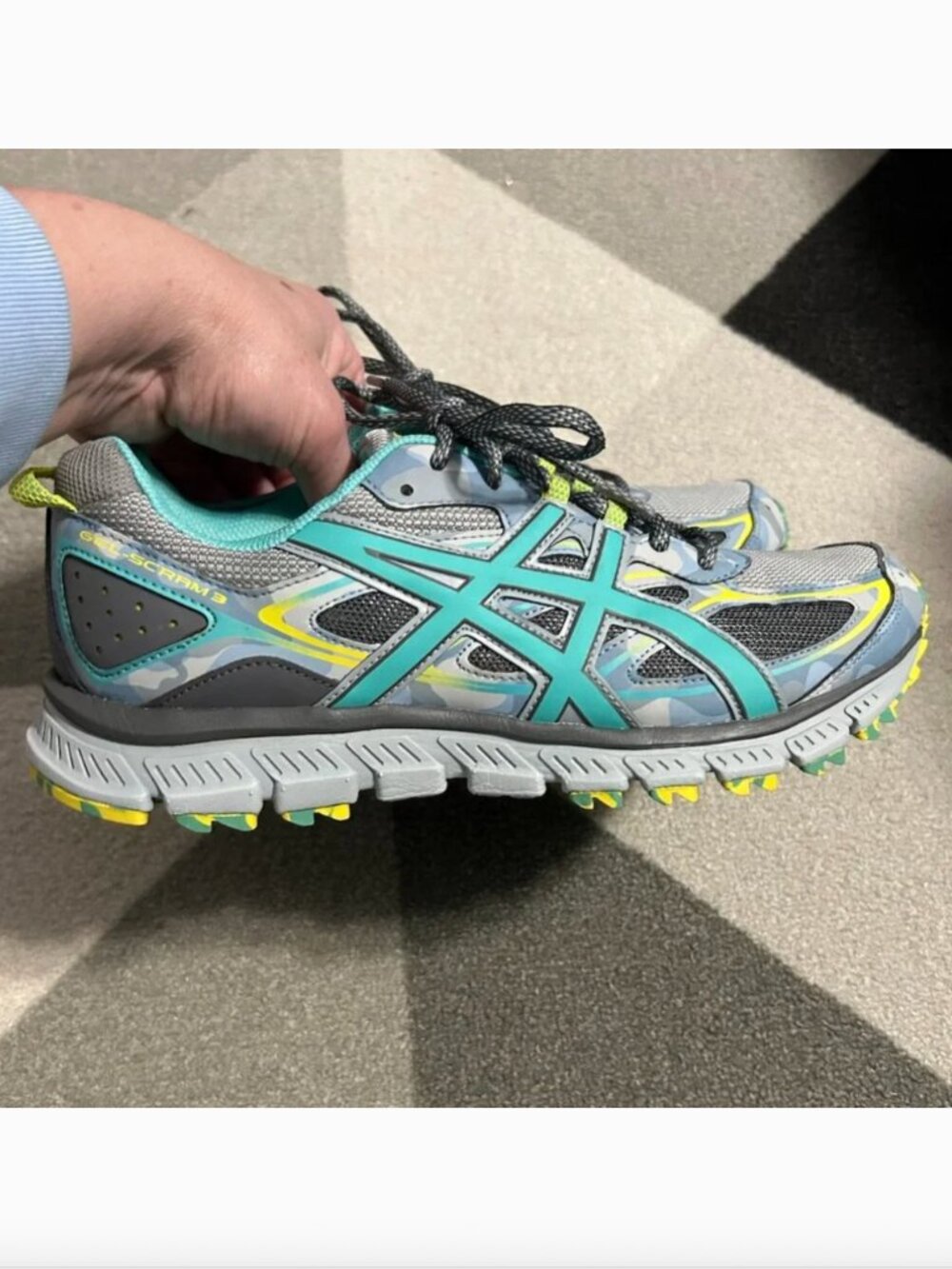 Asics‎ Gel Scram 3 Hiking Trail Running Sneakers Women's Size 10
